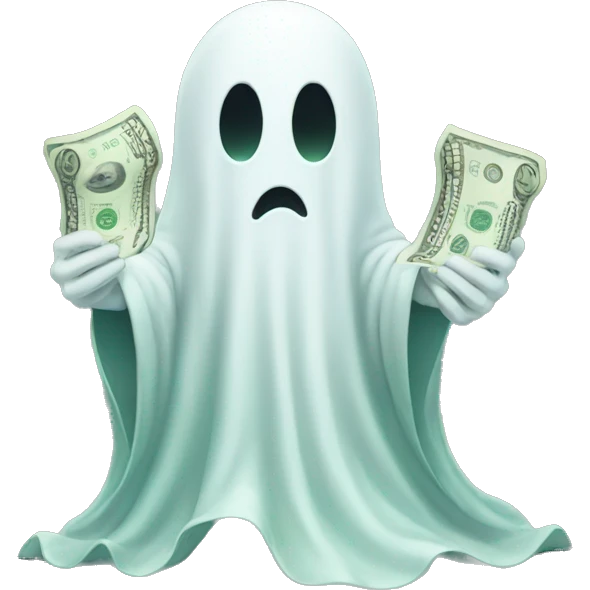 Ghost and Money emoji
