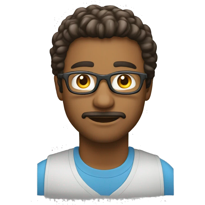Un programmeur devant sont ordi emoji