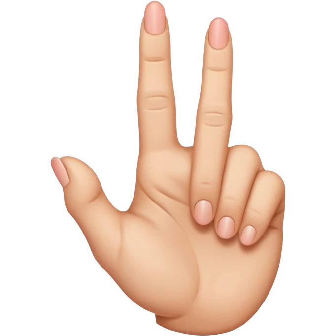 the middle finger emoji