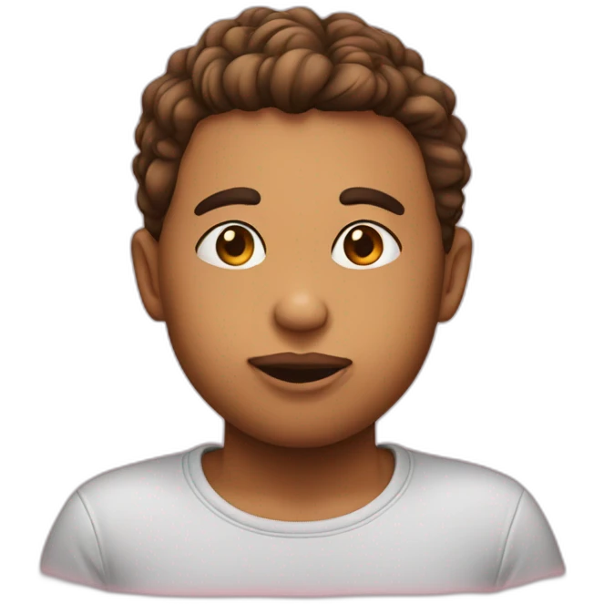 Kissing cheeks emoji