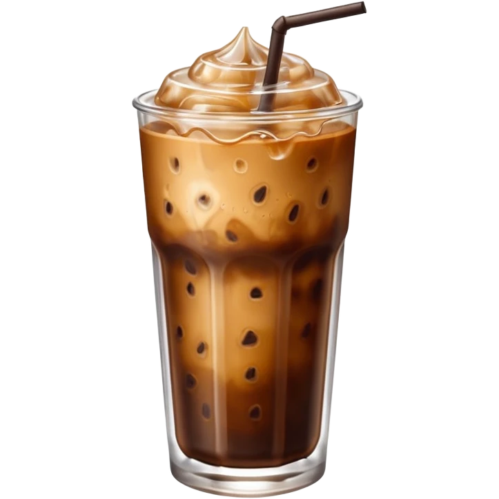 Iced coffee emoji