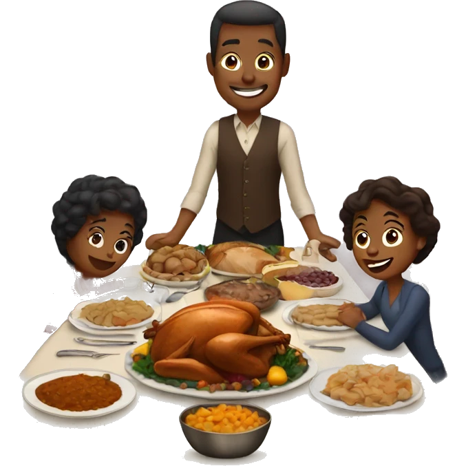 thanksgiving dinner  emoji