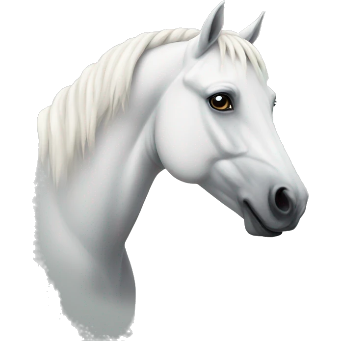 white horse emoji