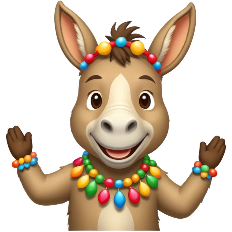 Burro bailando  emoji
