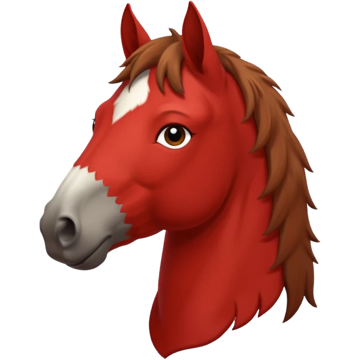 horse with red shirt emoji