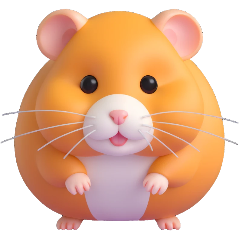 mini hamster emoji