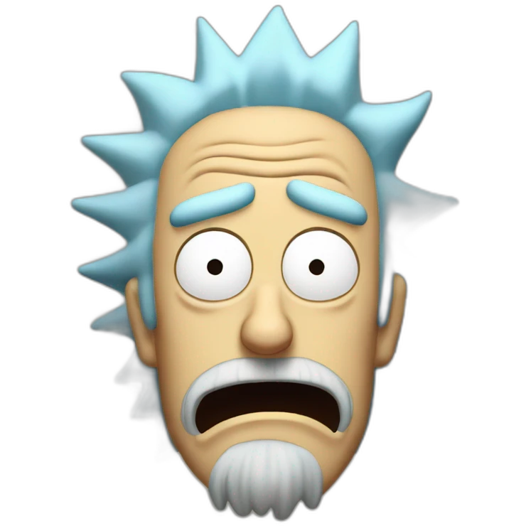 drunk rick sanchez emoji