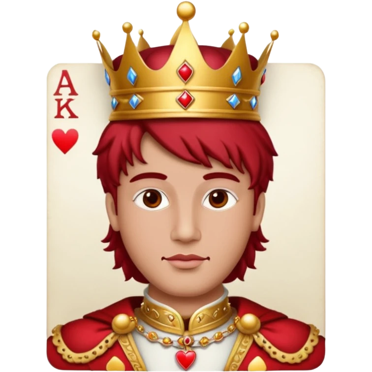 King of Hearts emoji