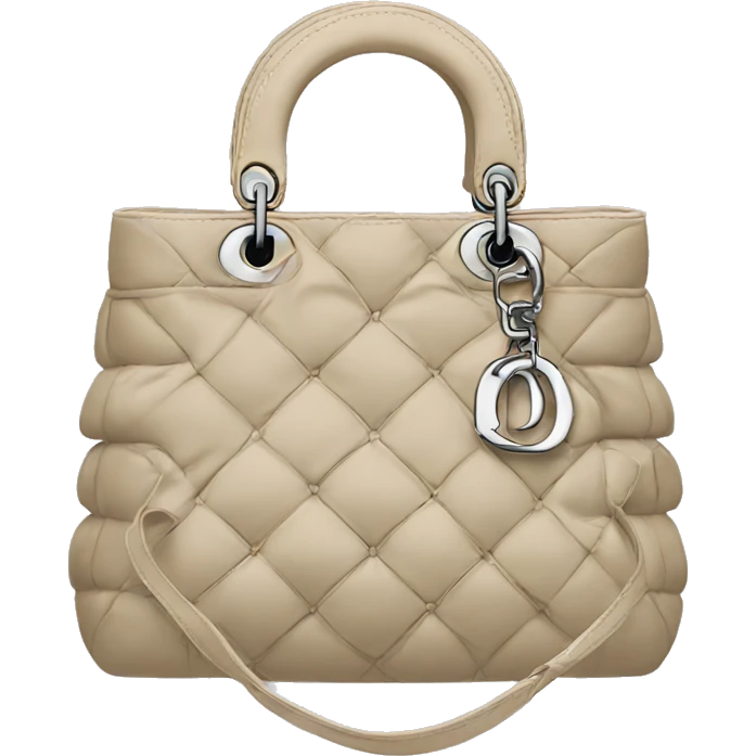 Dior bag beige  emoji