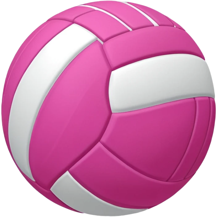 pink  volleyball emoji