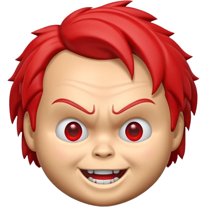 Un emojin de chuky emoji