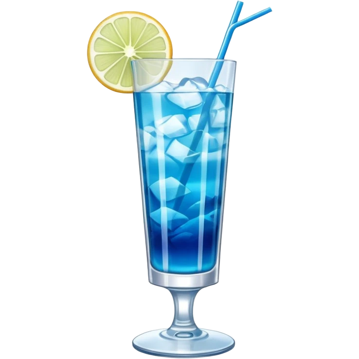 Blue Lagoon Cocktail emoji