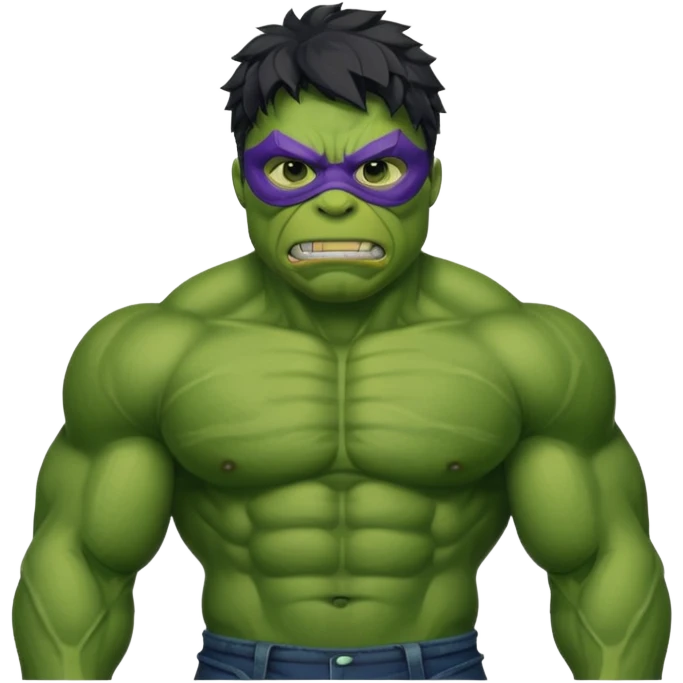 hulk  mascarado emoji
