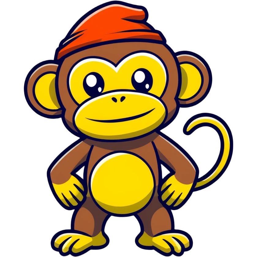 banana monkey emoji