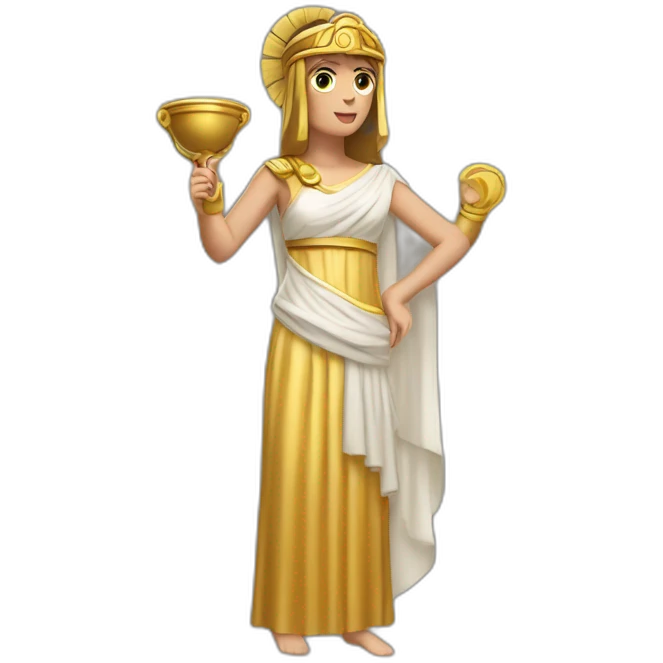 Athena la toutoune emoji