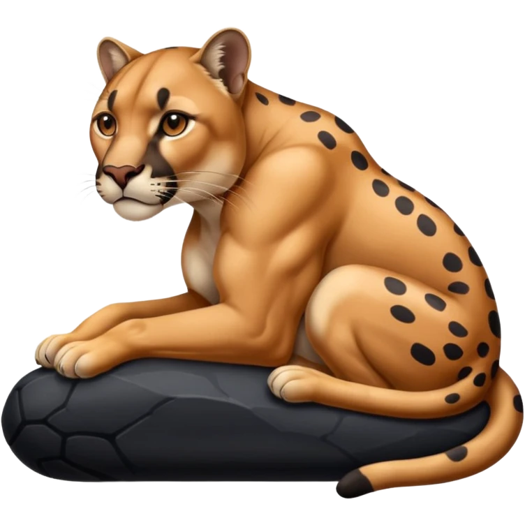 cougar and panther  emoji