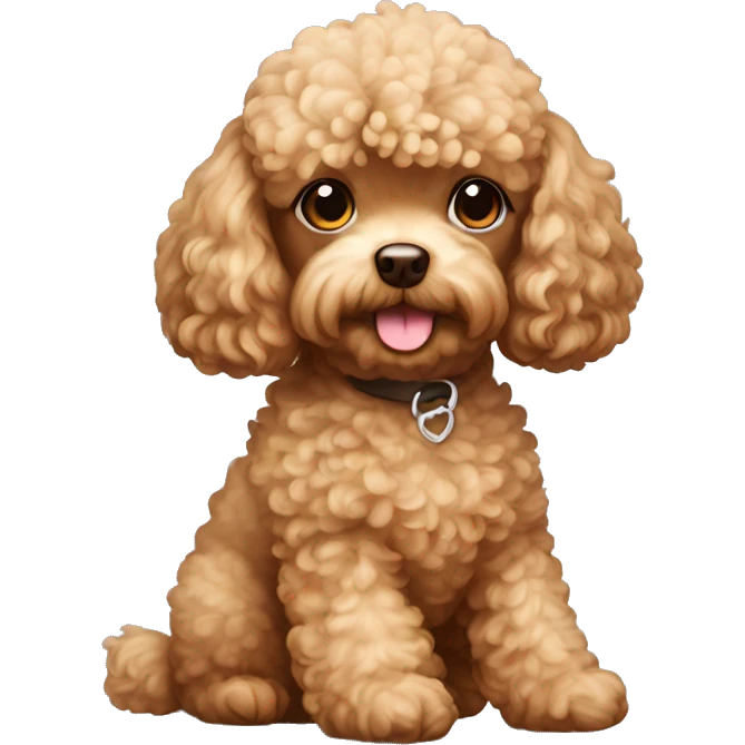 toy poodle  emoji