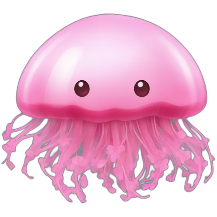 cherry-blossom-and-jellyfish emoji