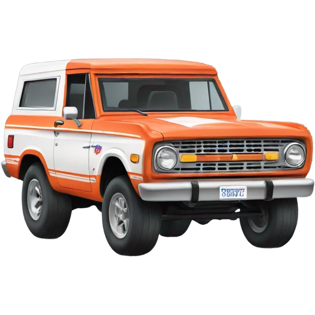 Stroppe bronco emoji