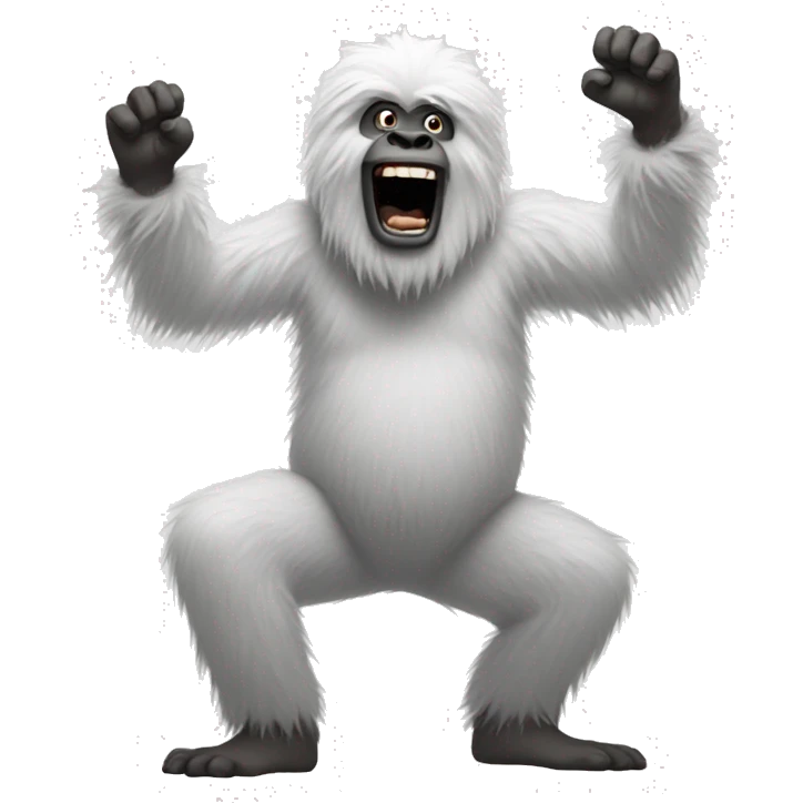 yeti dancing emoji