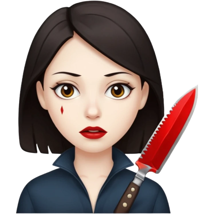 SERIAL KILLER WİTH KNİFE emoji