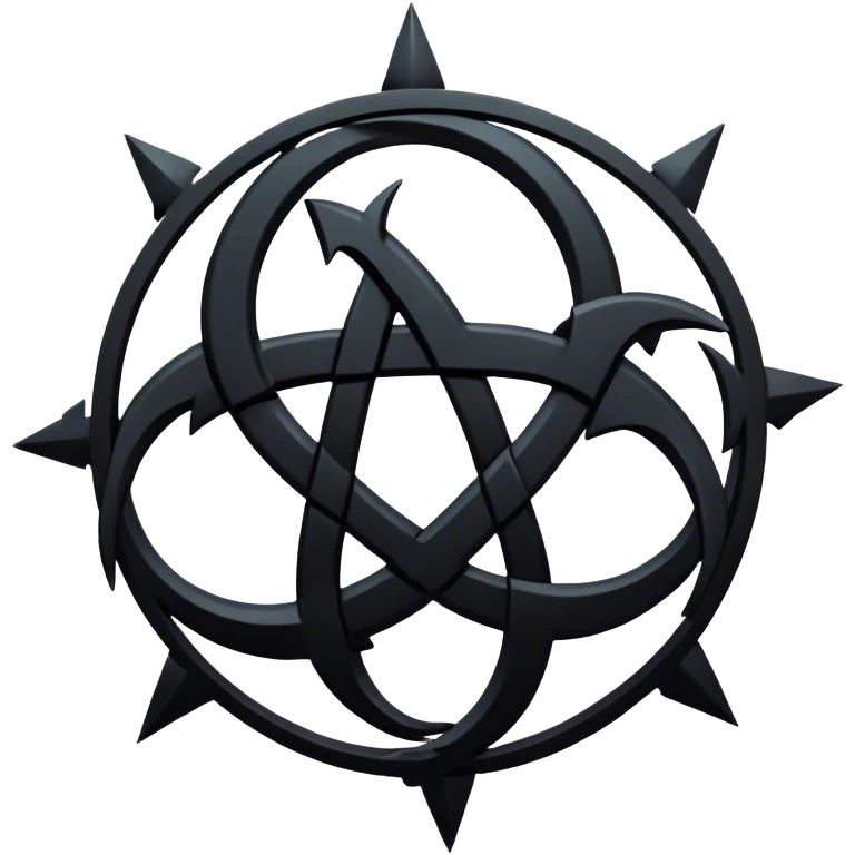 chaos dark symbol emoji