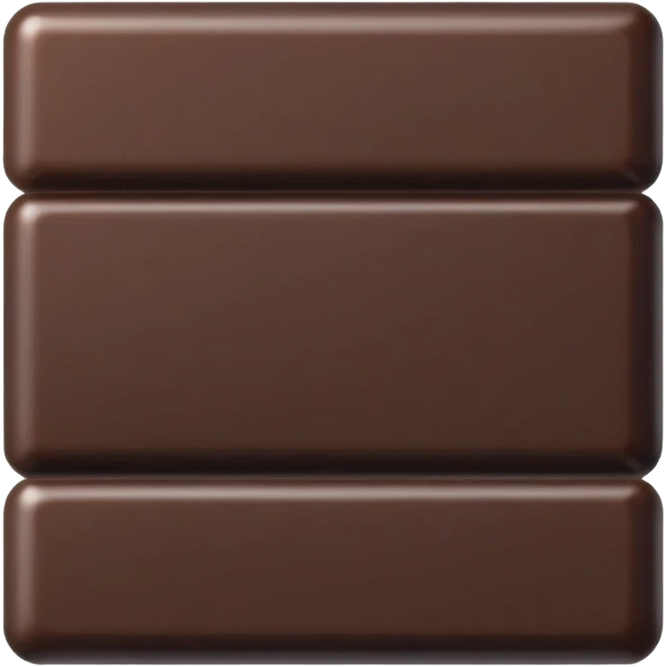 dark chocolate  emoji