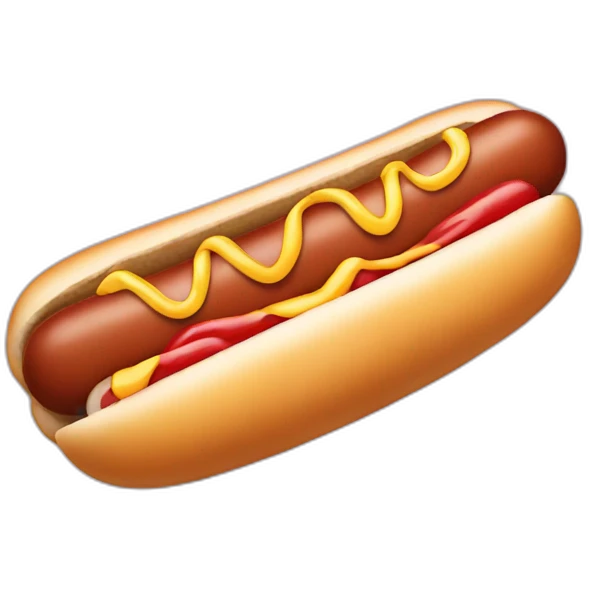 hot dog doing a downward dog yoga pose emoji