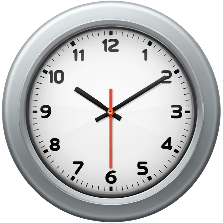 Clock it emoji