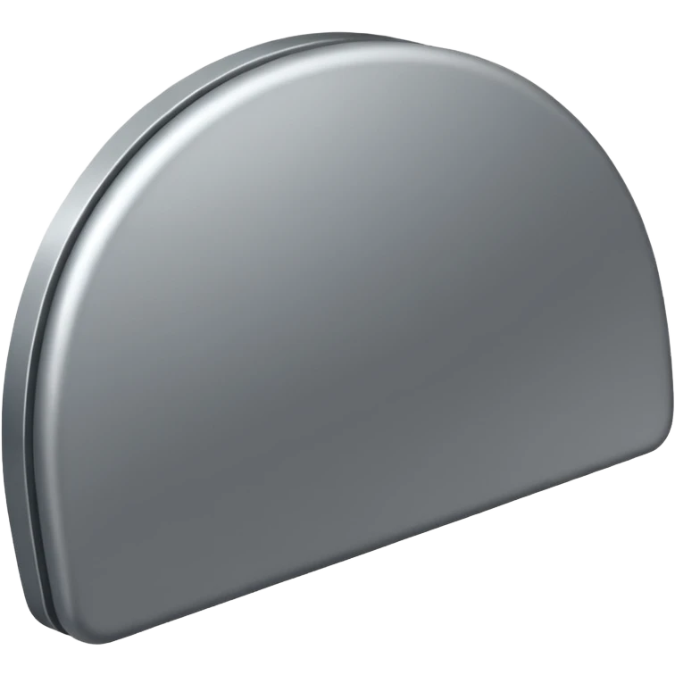 Semicircle emoji