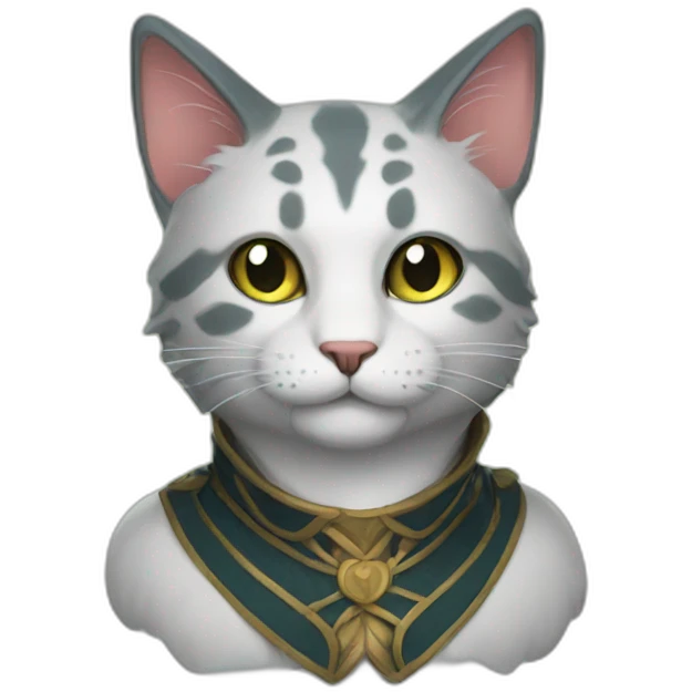 Fantasy cat emoji