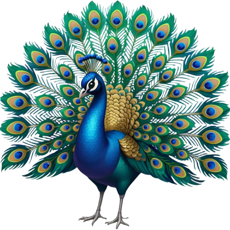 peacock emoji