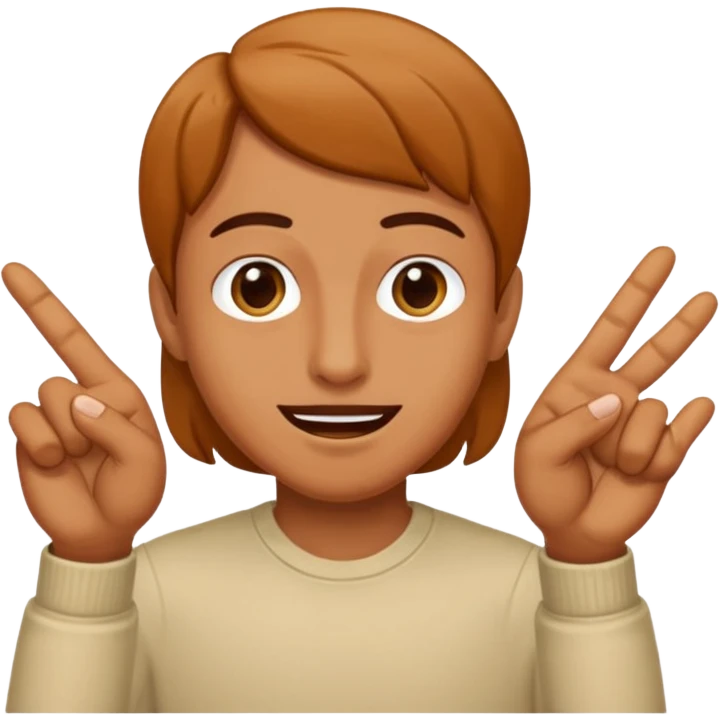 Flicking a bean emoji