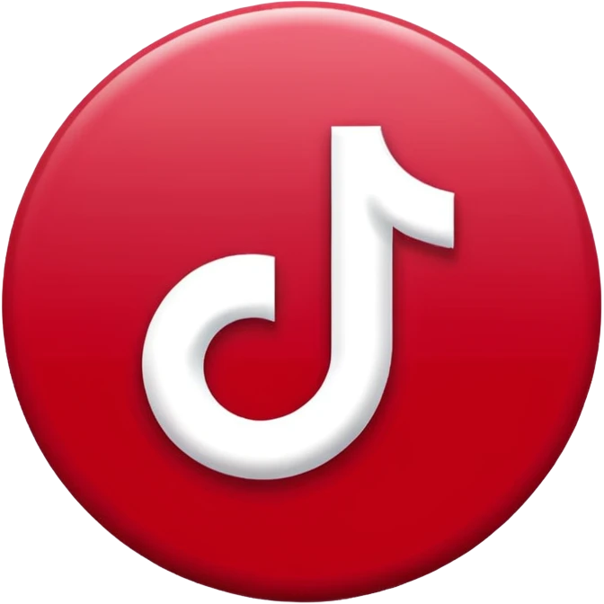 Tiktok logo emoji and original style emoji