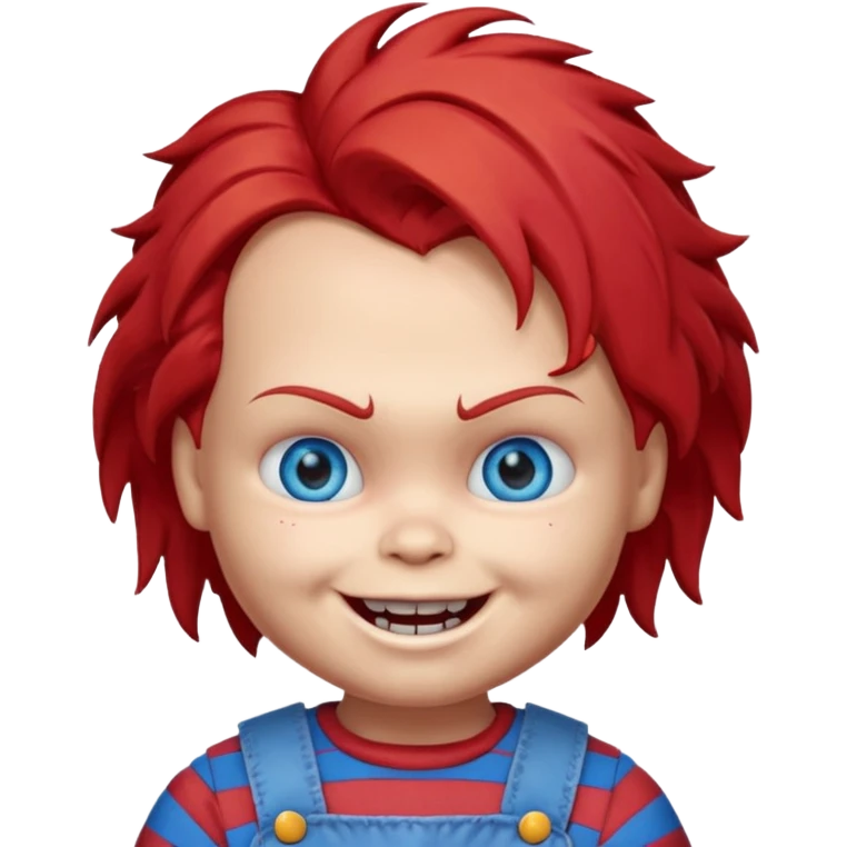 Un emojin de chuky emoji