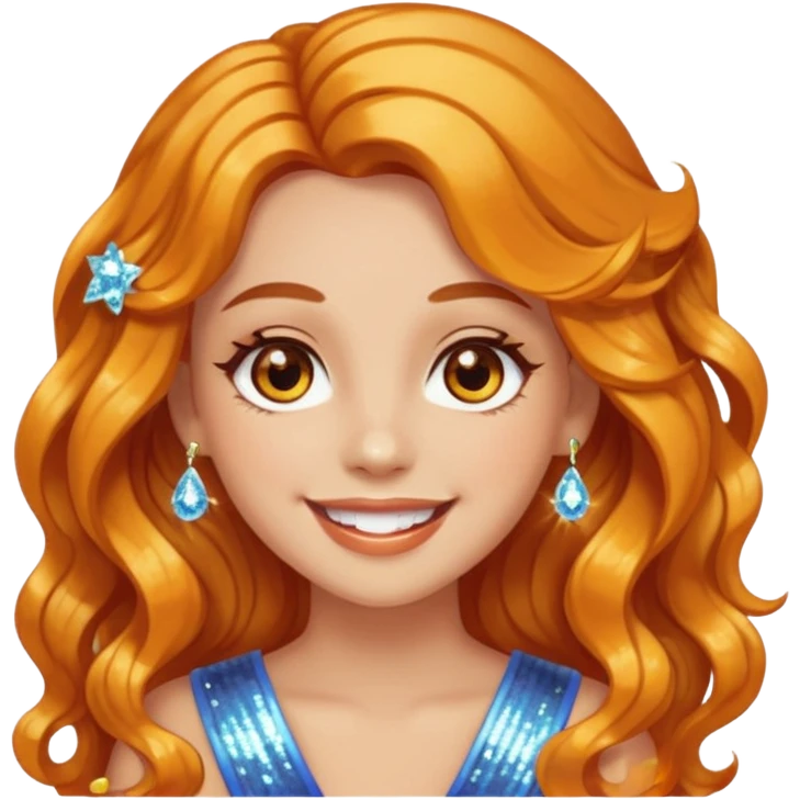 หน้า: วีเชฟเฉี่ยว
ตา: อำพันสว่าง
ปาก: ยิ้มกว้าง
ผิว: ใสฉ่ำผิวขาว
ทรงผม: ผมยาวลอน ติดกิ๊บวิบวับ
ขอสวยๆ emoji