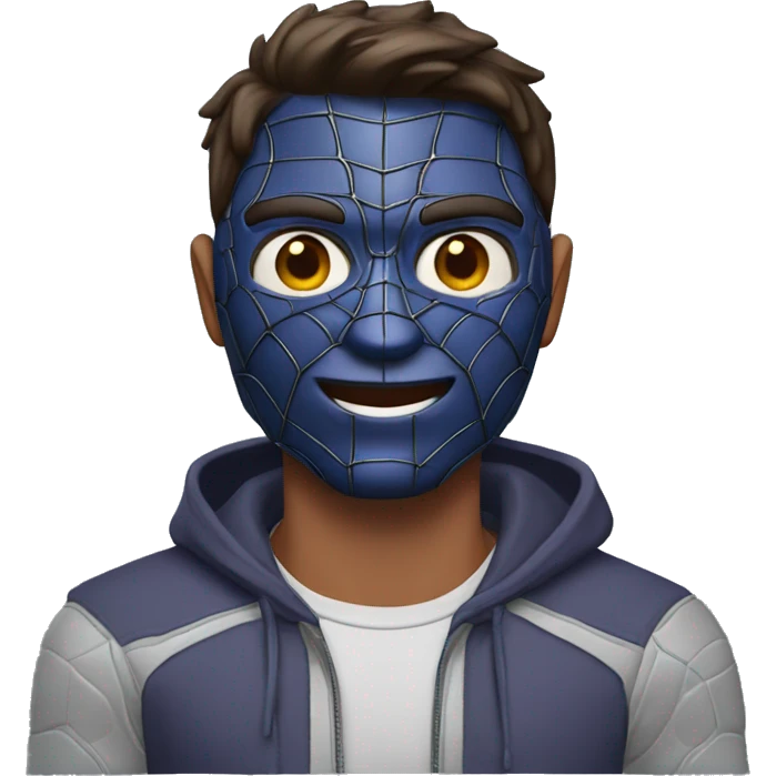 Homem Aranha cabeça  emoji