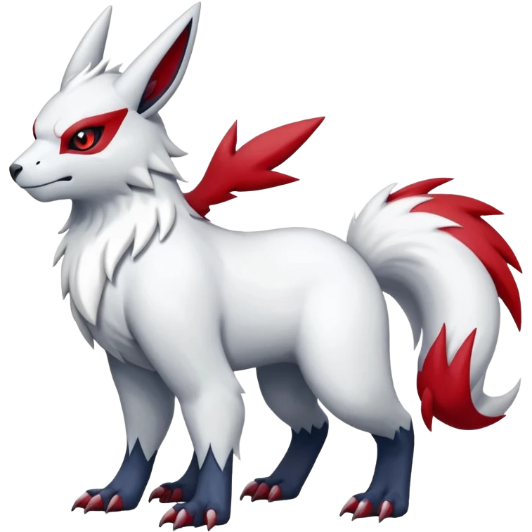 Absol-Zangoose-Fakémon-hybrid-creature (full body)  emoji