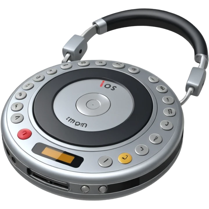 circular walkman emoji