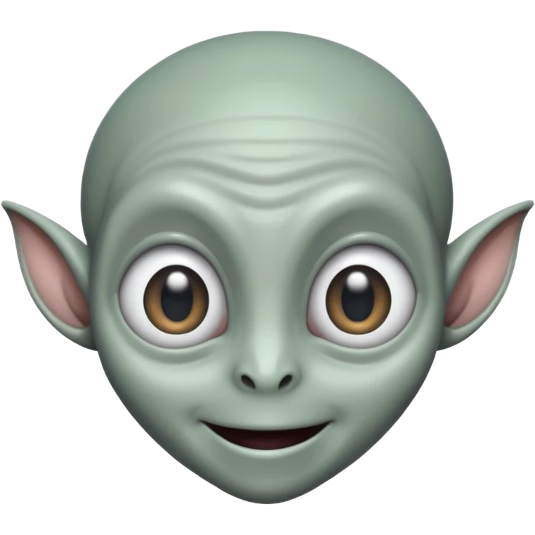 I want you to create an alien just like jaddu from movie koi mil gya emoji