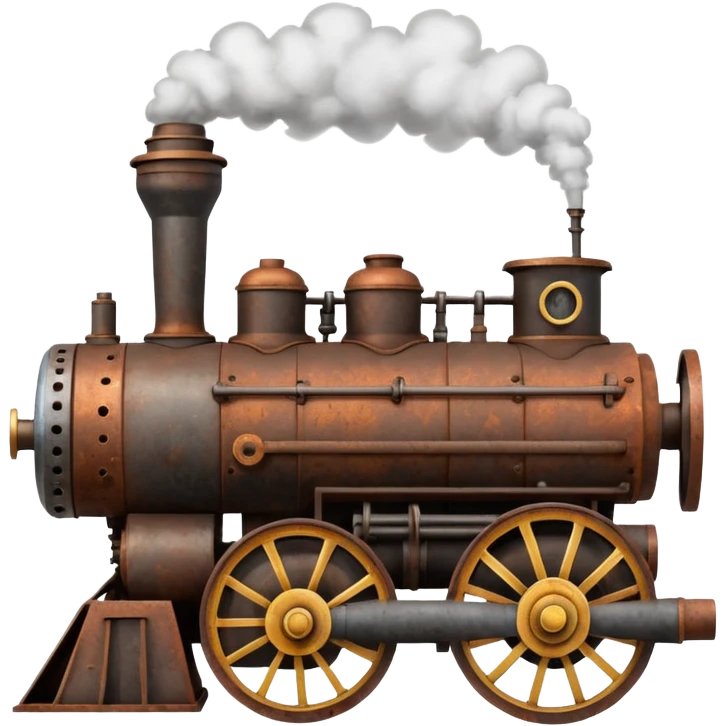 steam engine emoji
