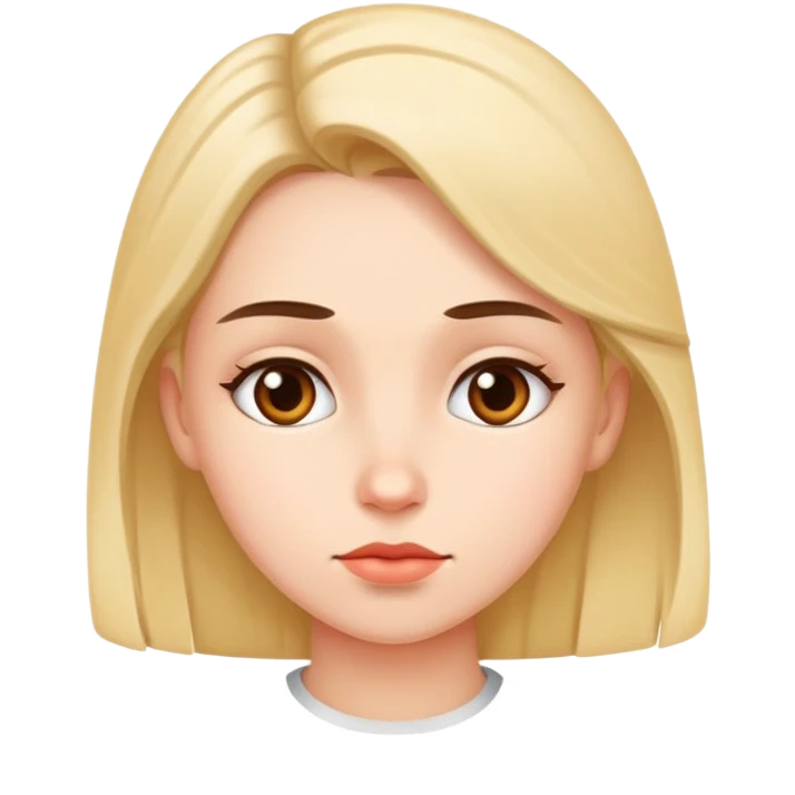 girl think of men emoji