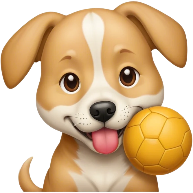Ball in mouth emoji
