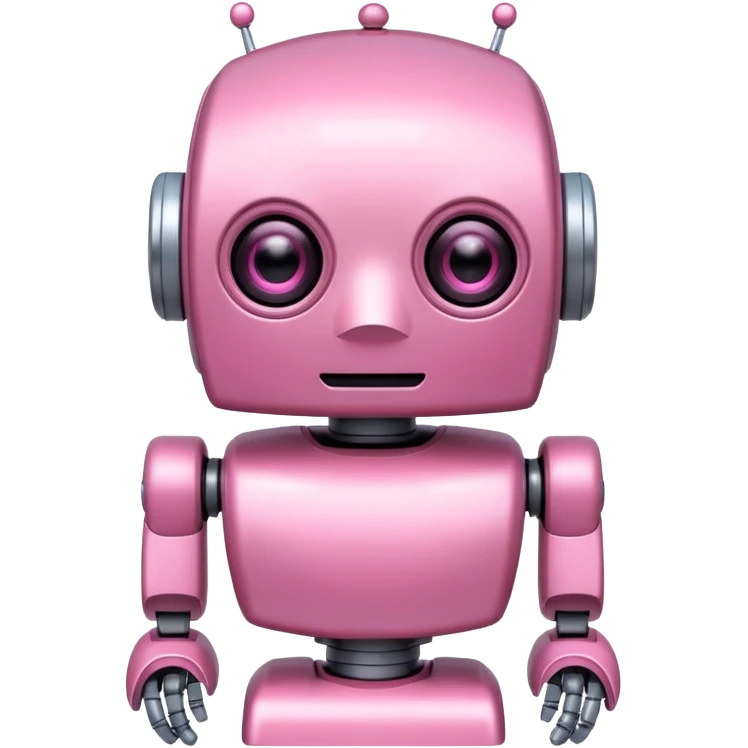 pink robot with only 1 eye emoji