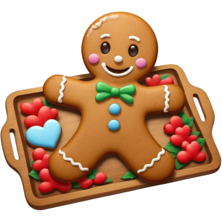 Gingerbread on the Tray emoji