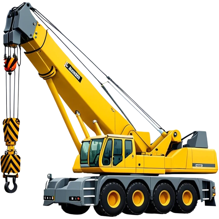 Crane - Liebherr LTM 1200-5.1 (Model Year: 2022) (Iconic colour: Yellow) emoji