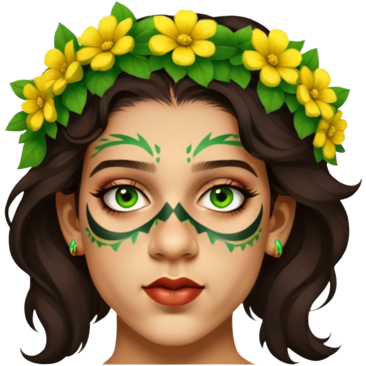 Flower-Crowned Dancer emoji