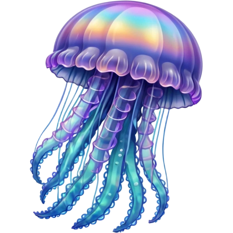 Crystallized jellyfish  emoji