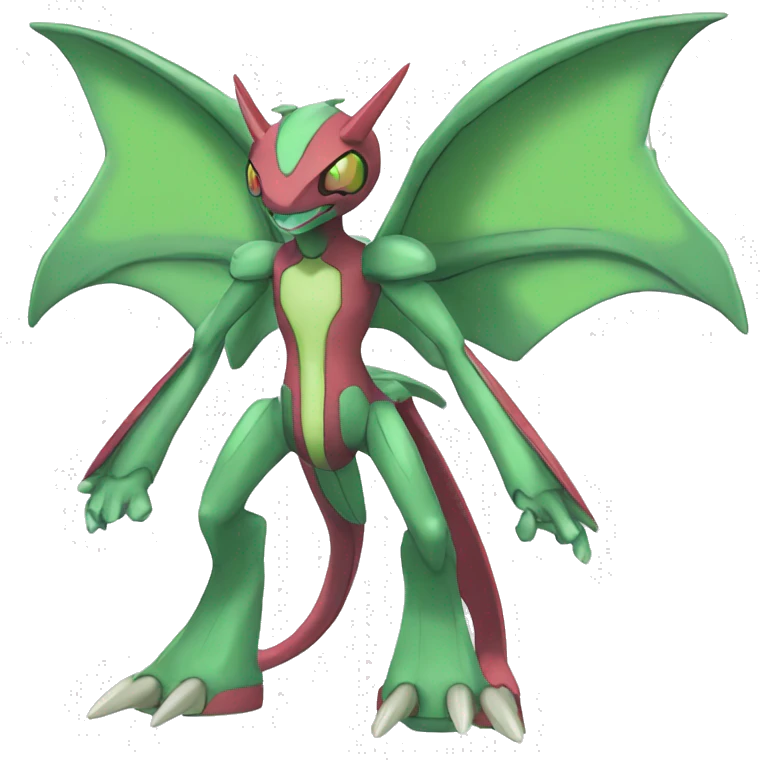  Cool Edgy Genesect-Flygon-Fakemon Full Body emoji
