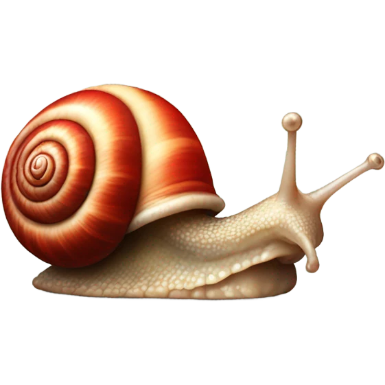 Snail holding a heart  emoji
